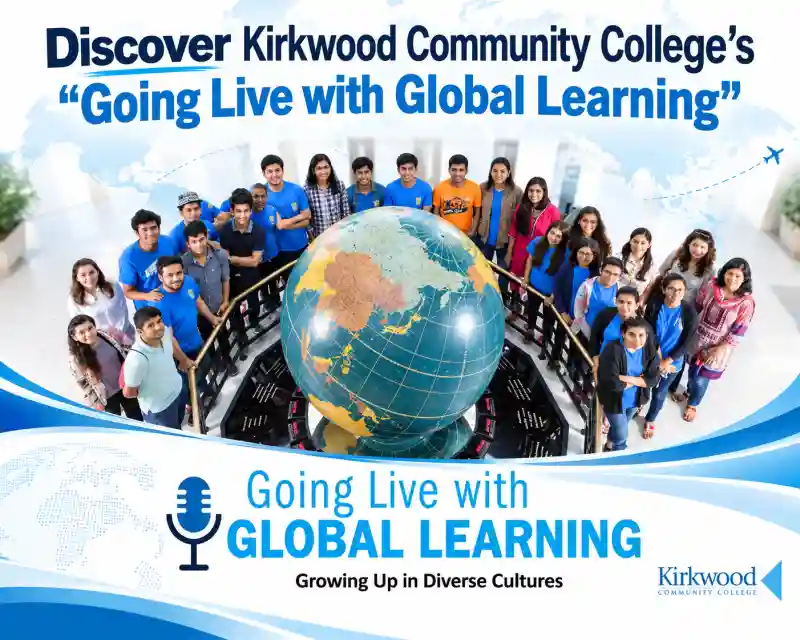 Main image for the article titled Discover Kirkwood Community College’s “Going Live with Global Learning”