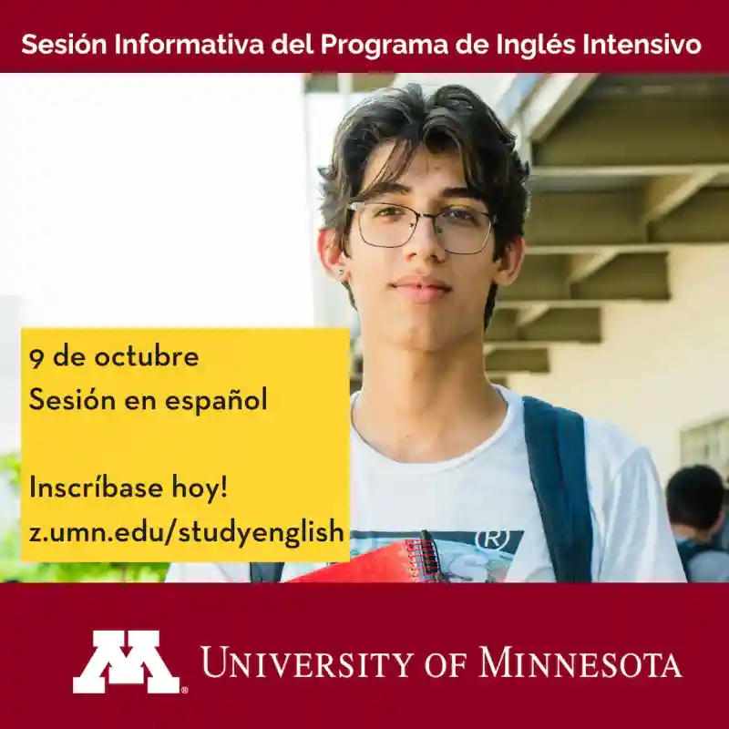 Main image for the article titled Estudie inglés en Estados Unidos y dé el siguiente paso con la Universidad de Minnesota