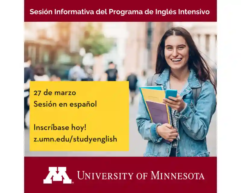 Main image for the article titled ¿Quiere estudiar inglés en los Estados Unidos?