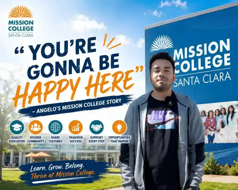 Main image for the article titled “Aquí serás feliz” – La historia de Angelo en Mission College