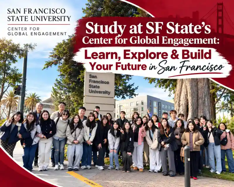 Main image for the article titled Study at SF State’s Center for Global Engagement: Learn, Explore & Build Your Future in San Francisco