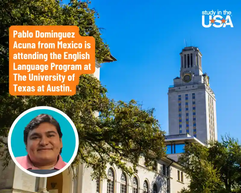 Studying English at The University of Texas at Austin