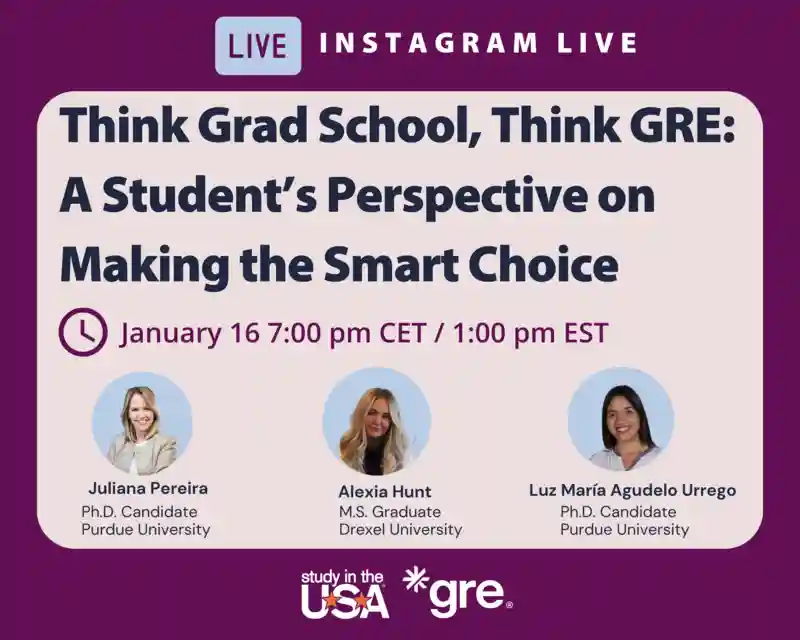 Think Grad School, Think GRE: A Student’s Perspective on Making the Smart Choice
