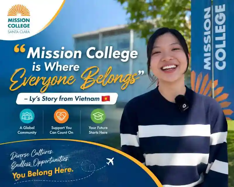 Main image for the article titled « Mission College, un lieu où chacun a sa place » – Le témoignage de Ly, originaire du Vietnam