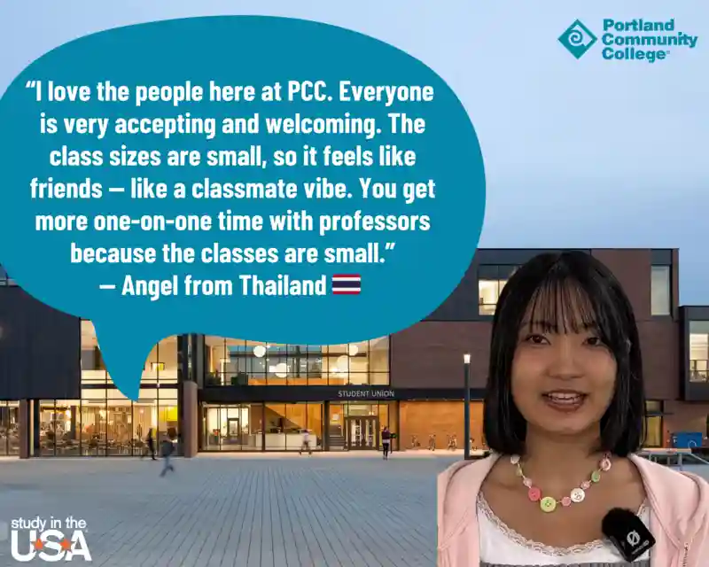 From Thailand to Portland: Angel Found a Creative Home at PCC