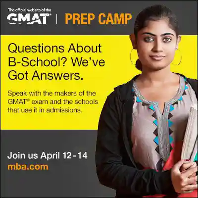 Main image for the article titled GMAT Prep Camp: Free Live Q&A April 12-14!