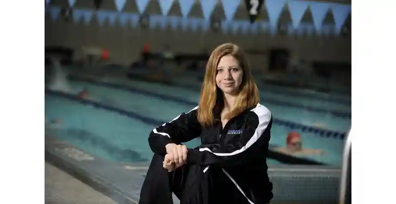 Rutgers University student competes as an Olympic swimmer for Macedonia! 