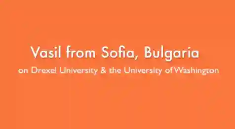 Study Life USA Video Log: Meet international student Vasil from Bulgaria