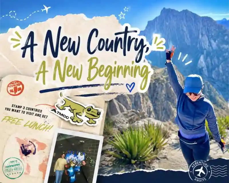 Main image for the blog post titled A New Country, A New Beginning
