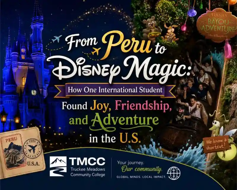 Main image for the blog post titled From Peru to Disney Magic: How One International Student Found Joy, Friendship, and Adventure in the U.S.