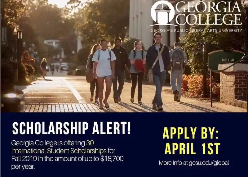 Scholarship Announcement from Georgia College