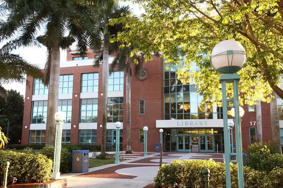 Promotional image of the Broward College facilities