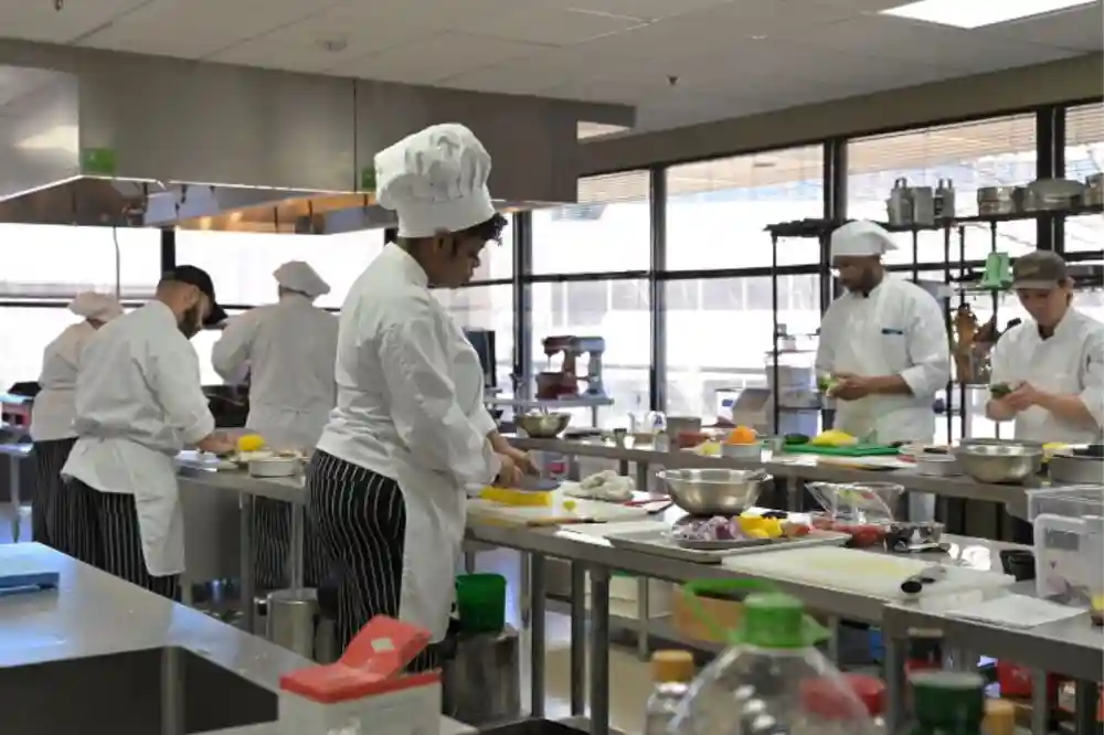 Promotional image of the Columbia College facilities