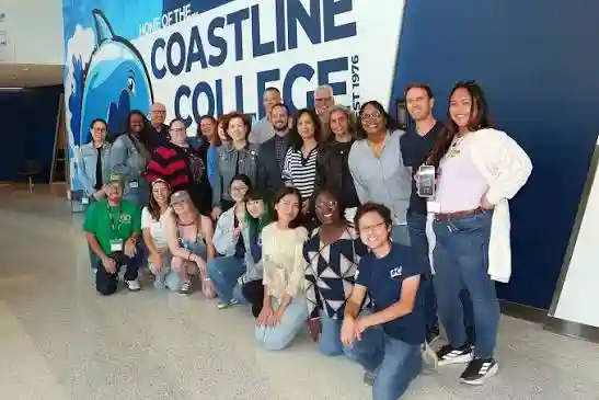 Promotional image of the Coastline College facilities
