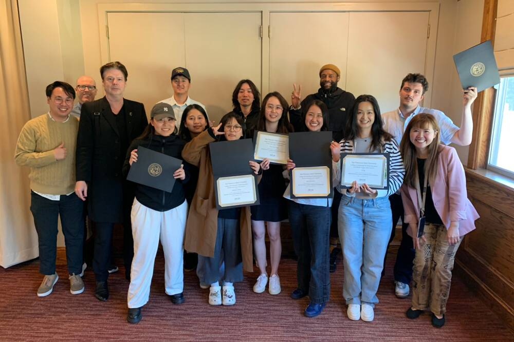 Promotional image of the San Francisco State University facilities