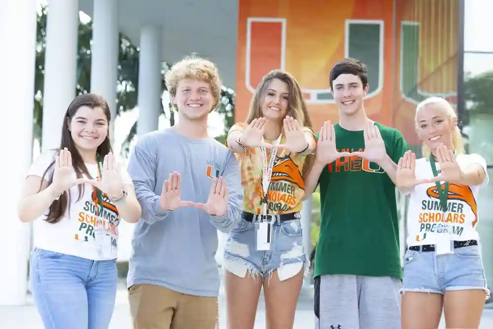 Promotional image of the University of Miami Precollege facilities