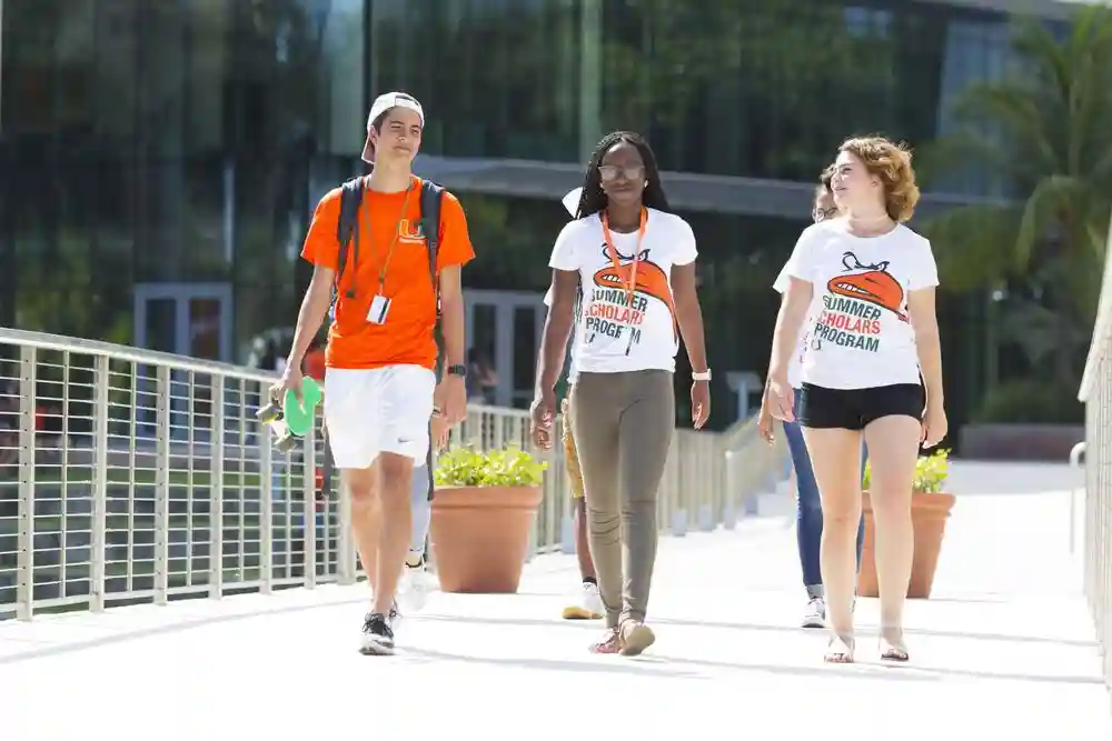 Promotional image of the University of Miami Precollege facilities