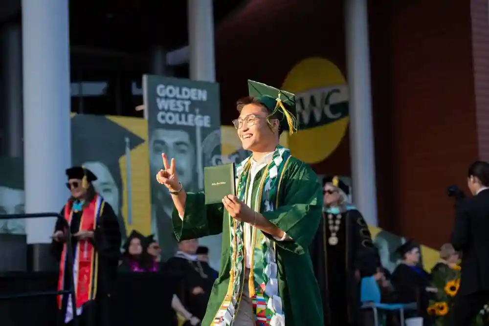 Promotional image of the Golden West College facilities