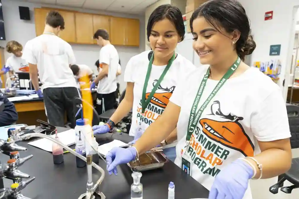 Promotional image of the University of Miami Precollege facilities