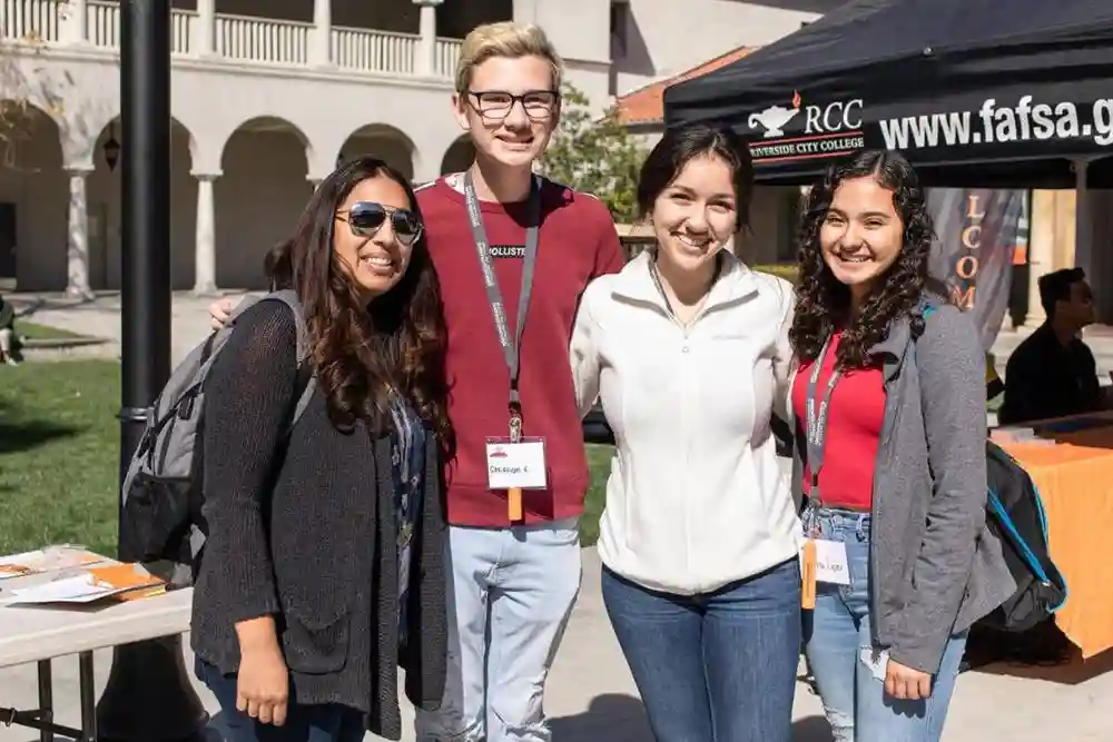 Promotional image of the Riverside City College facilities