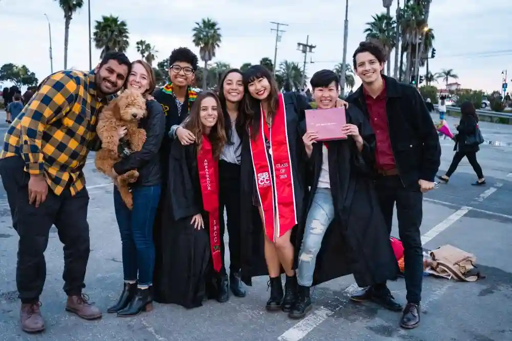 Promotional image of the Santa Barbara City College facilities