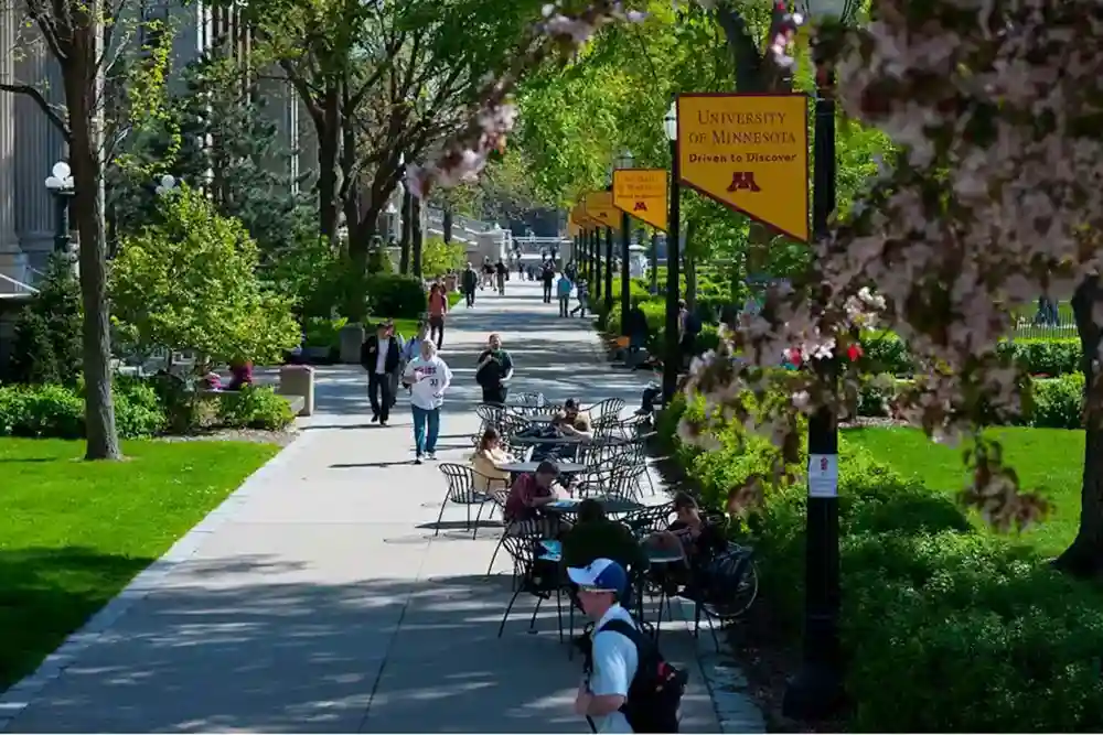 Promotional image of the University of Minnesota facilities