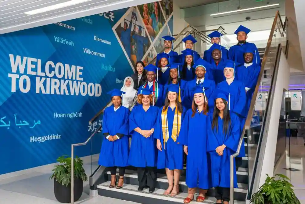 Promotional image of the Kirkwood Community College facilities