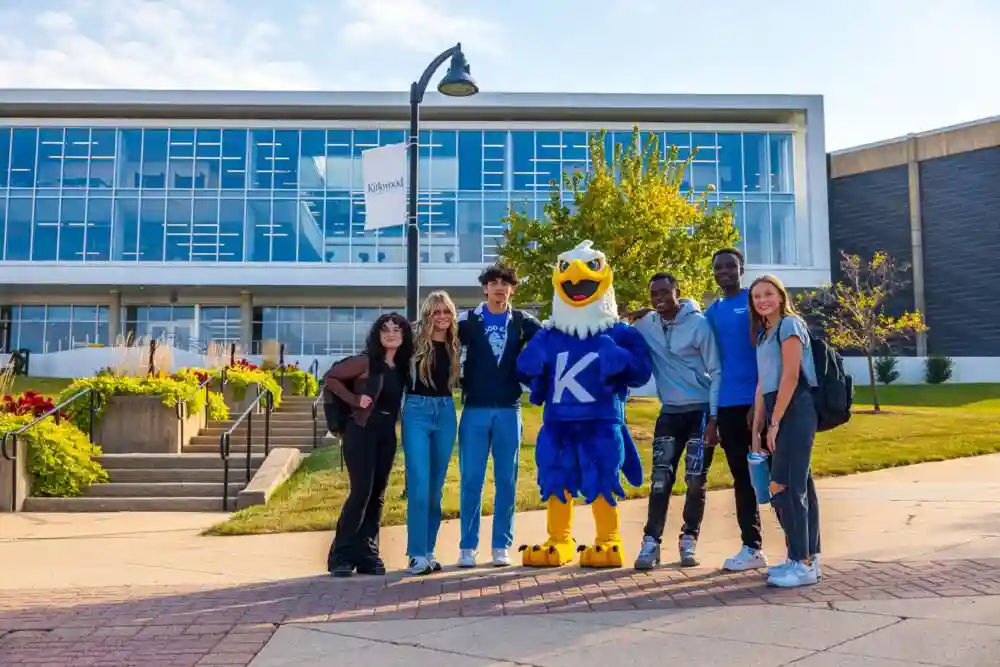 Promotional image of the Kirkwood Community College facilities