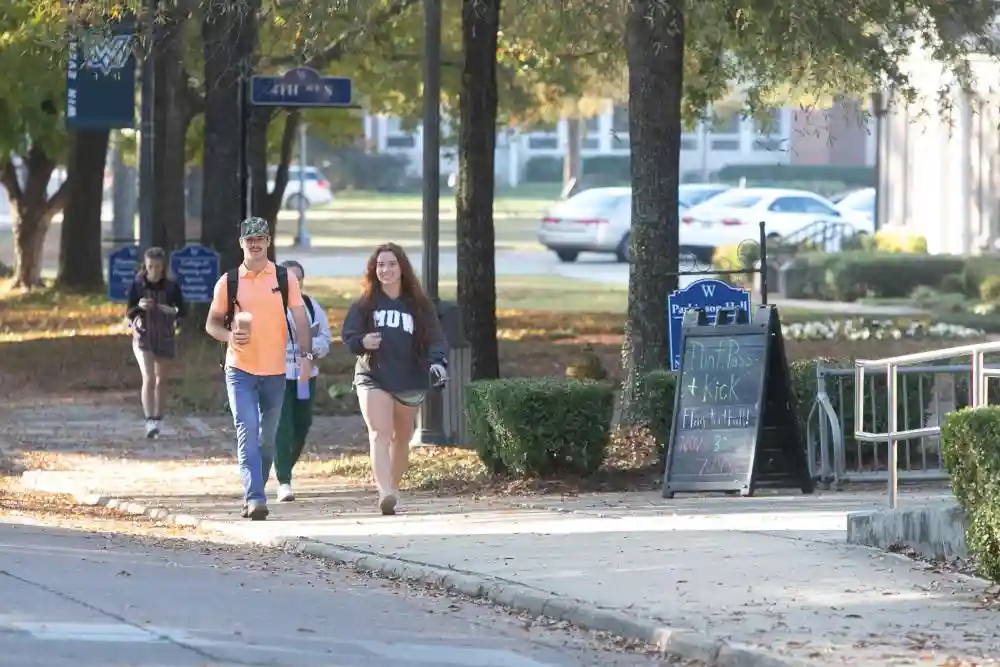 Promotional image of the Mississippi University for Women facilities