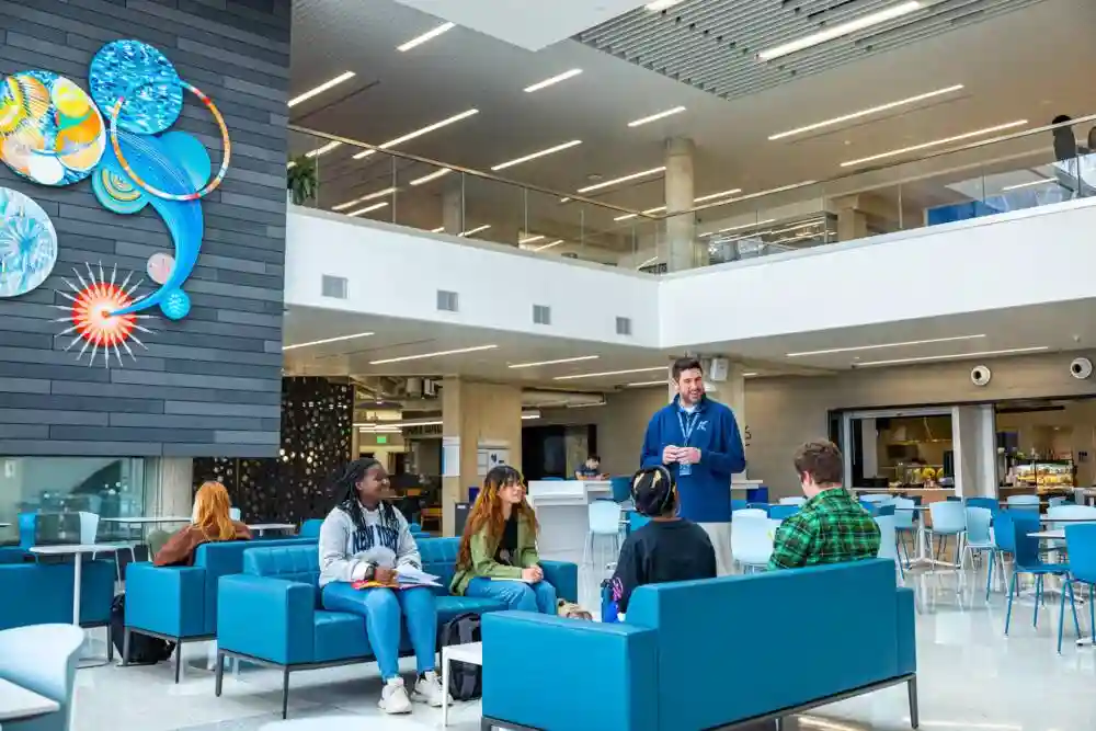 Promotional image of the Kirkwood Community College facilities