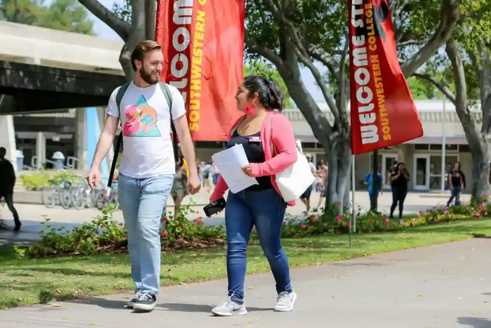 Promotional image of the Southwestern Community College District facilities