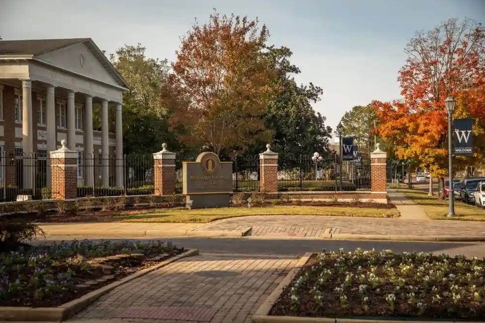 Promotional image of the Mississippi University for Women facilities
