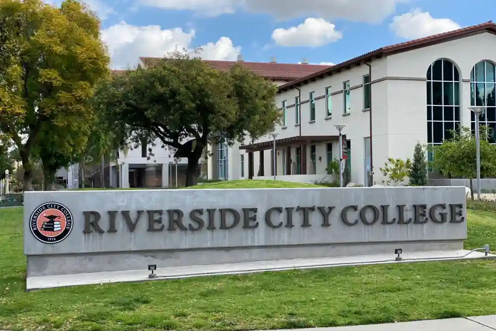 Promotional image of the Riverside City College facilities
