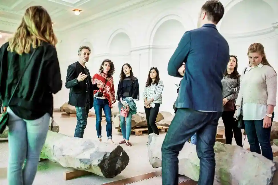 Promotional image of the Christie's Education facilities