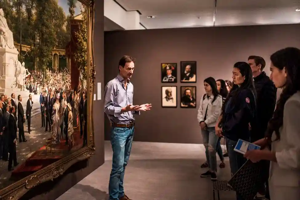 Promotional image of the Christie's Education facilities